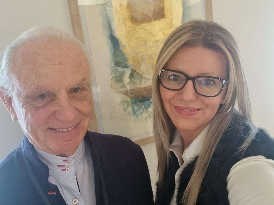 Miriam Tirinzoni con il Patron di Riccardo Fuochi 