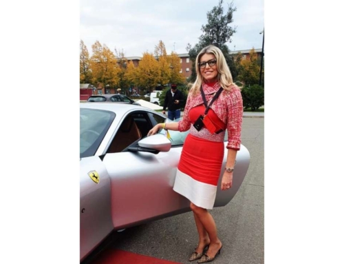 Miriam Tirinzoni e la Ferrari